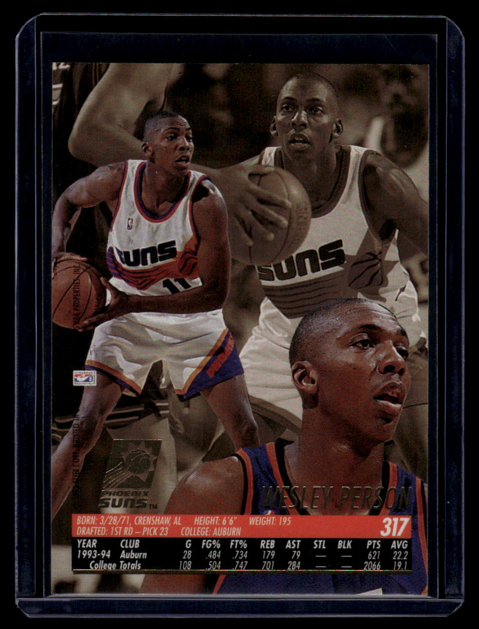 1994-95 Ultra #317 Wesley Person