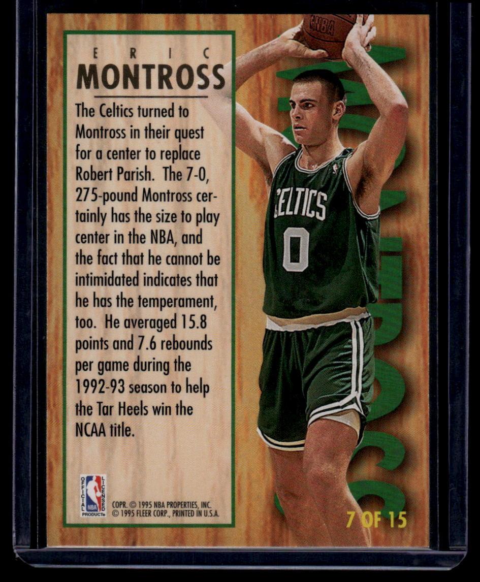 1994-95 Ultra #7 Eric Montross All-Rookie