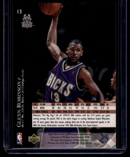 1995-96 Upper Deck #13 Glenn Robinson