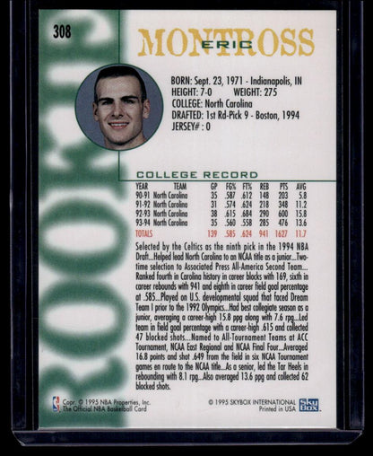 1994-95 Hoops #308 Eric Montross