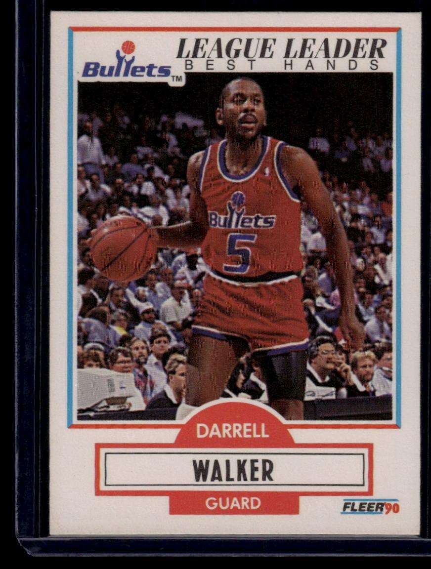 1990-91 Fleer #196 Darrell Walker