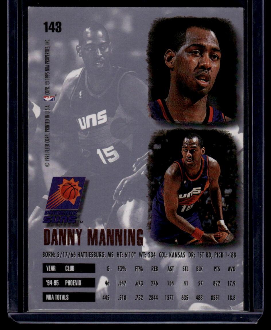 1995-96 Ultra #143 Danny Manning