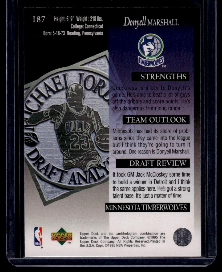 1994-95 Upper Deck #187 Donyell Marshall