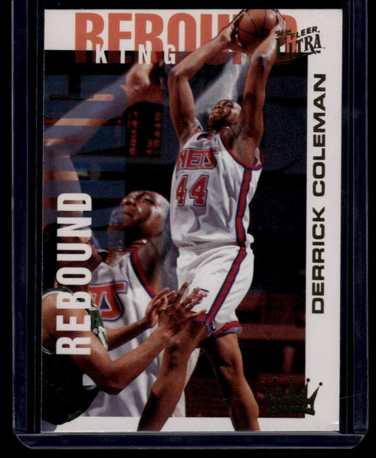 1994-95 Ultra #1 Derrick Coleman Rebound Kings