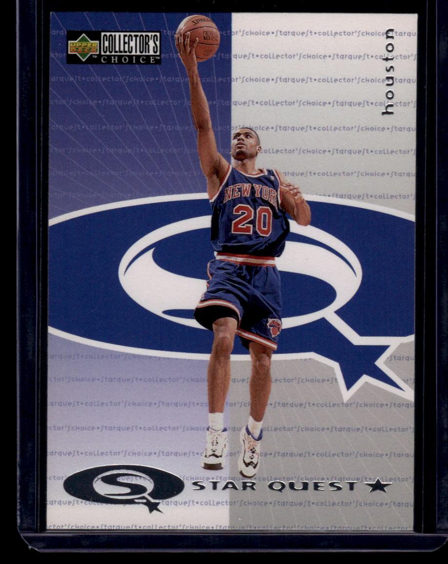 1997-98 Collector's Choice: StarQuest #SQ43 Allan Houston