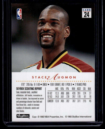 1993-94 SkyBox Premium #24 Stacey Augmon