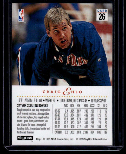 1993-94 SkyBox Premium #26 Craig Ehlo