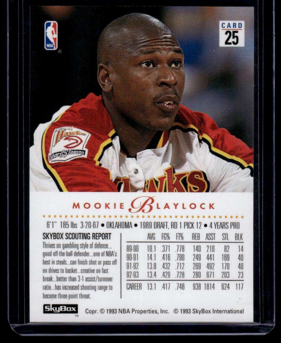 1993-94 SkyBox Premium #25 Mookie Blaylock