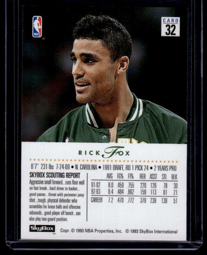 1993-94 SkyBox Premium #32 Rick Fox