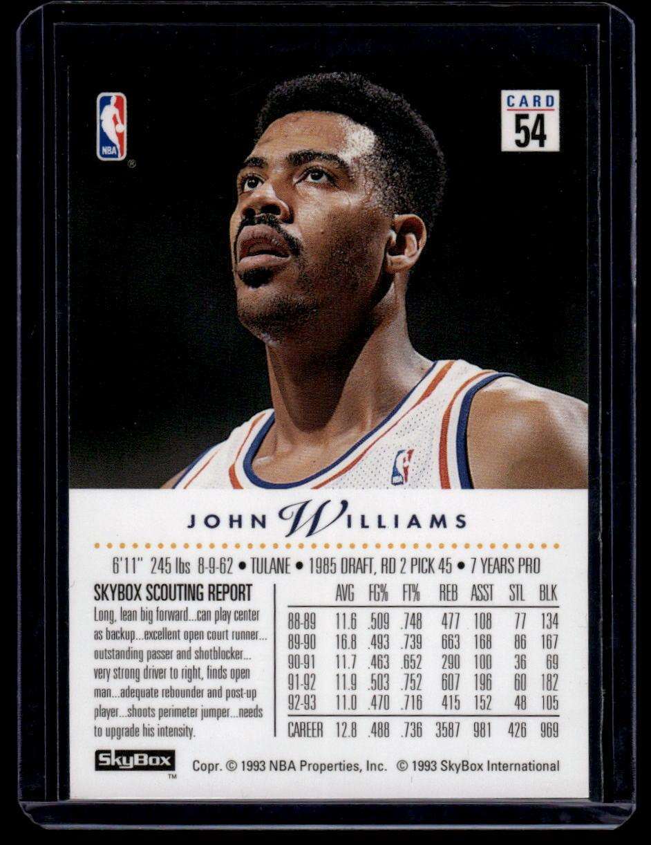 1993-94 SkyBox Premium #54 John Williams