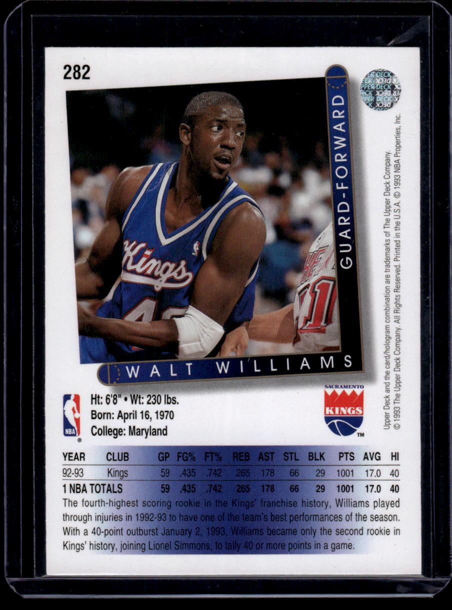 1993-94 Upper Deck German #67 Walt Williams