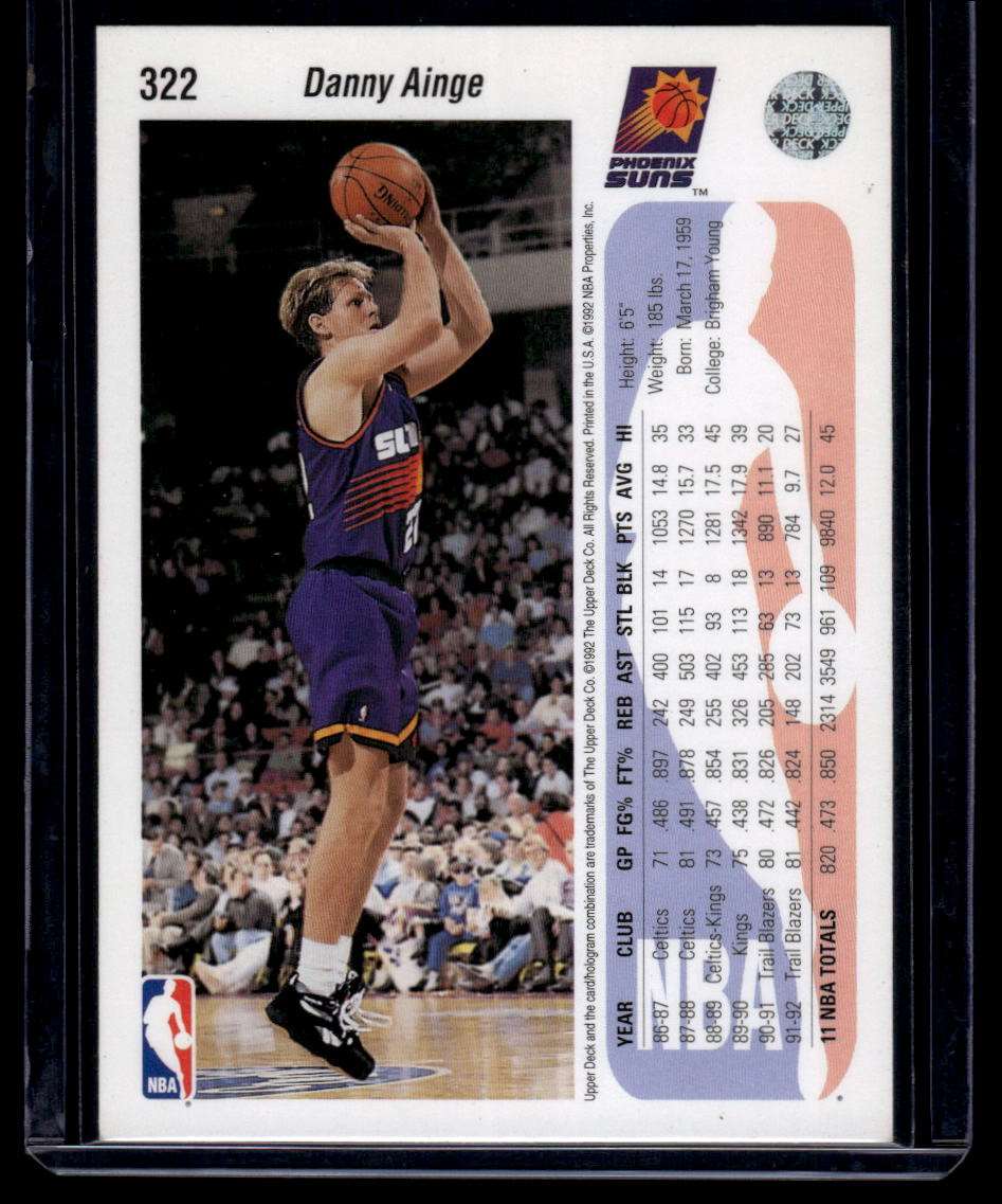 1992-93 Upper Deck #322 Danny Ainge