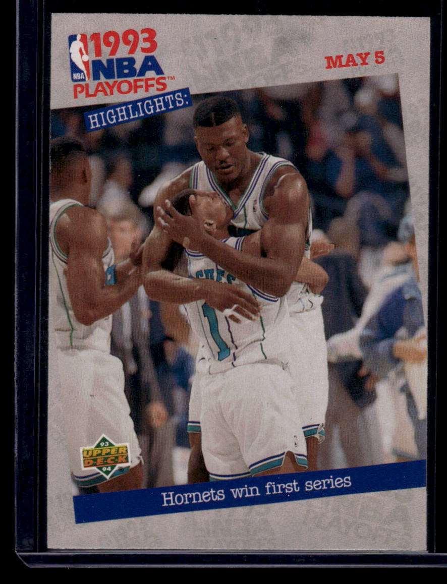 1993-94 Upper Deck #194 Hornets Win First Series