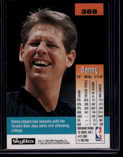 1992-93 SkyBox #388 Danny Ainge