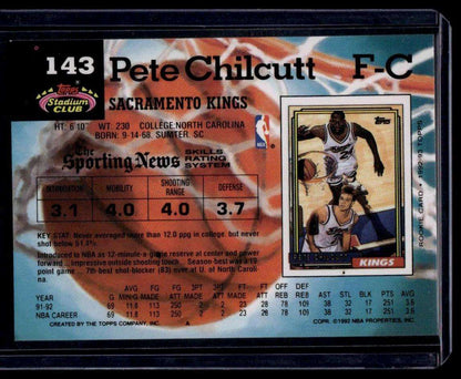 1992-93 Stadium Club #143 Pete Chilcutt