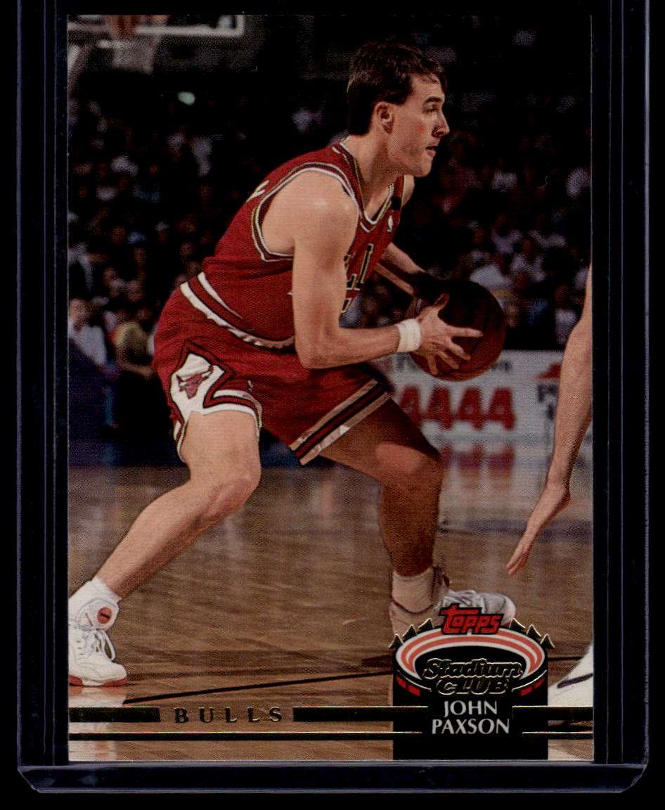 1992-93 Stadium Club #127 John Paxson