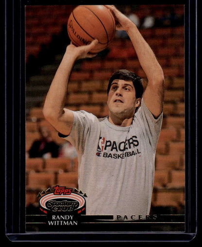 1992-93 Stadium Club #129 Randy Wittman