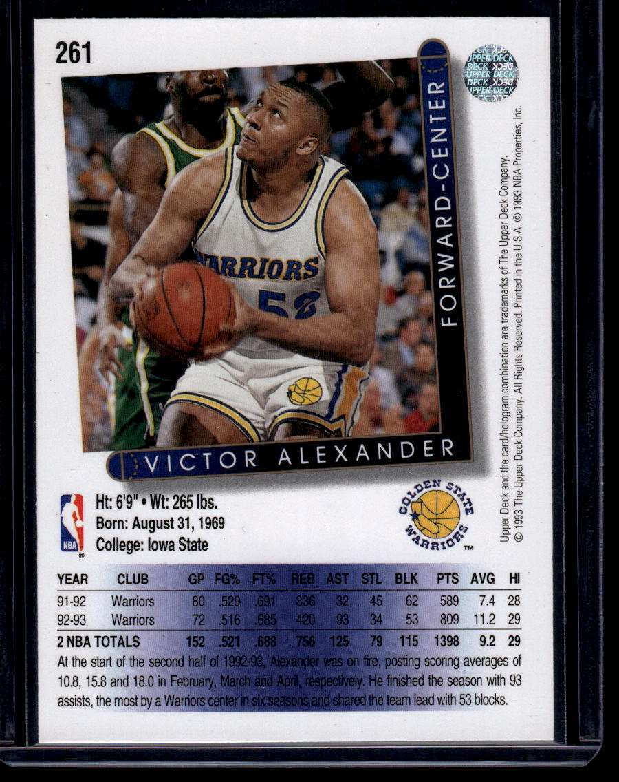 1993-94 Upper Deck #261 Victor Alexander