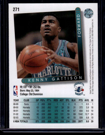 1993-94 Upper Deck #271 Kenny Gattison