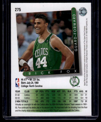 1993-94 Upper Deck #275 Rick Fox