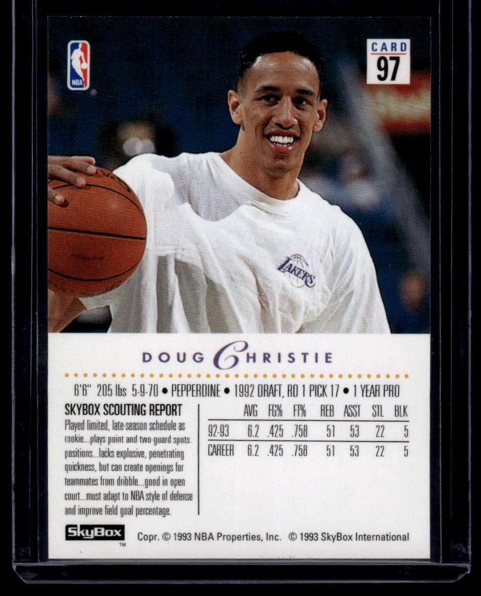 1993-94 SkyBox Premium #97 Doug Christie