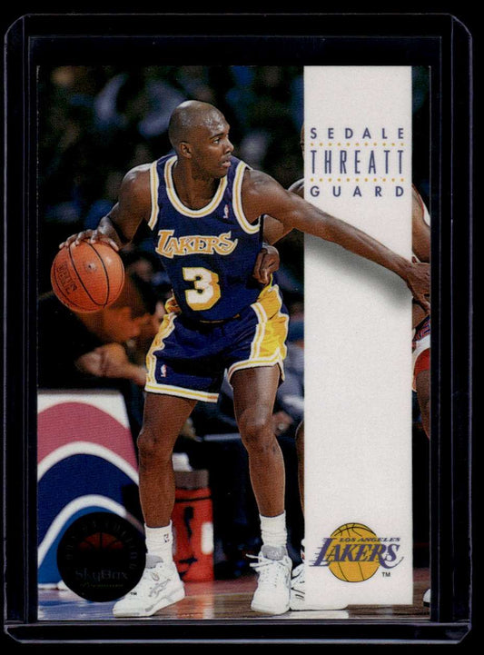 1993-94 SkyBox Premium #100 Sedale Threatt