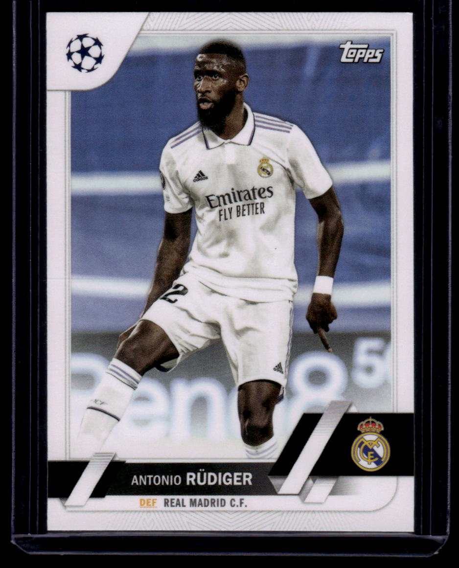 2022-23 Topps UEFA Club Competitions #58 Antonio Rüdiger