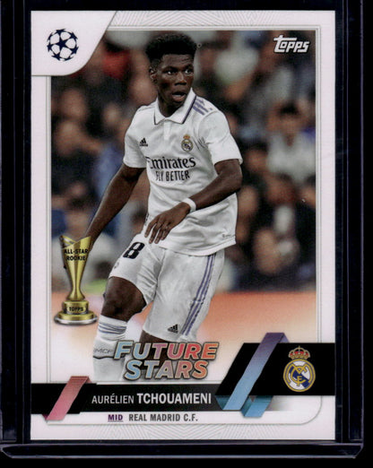 2022-23 Topps UEFA Club Competitions #124 Aurélien Tchouameni