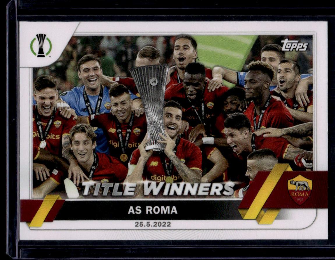 2022-23 Topps UEFA Club Competitions #45 Title Winners