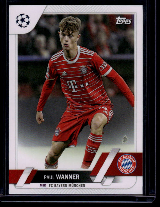 2022-23 Topps UEFA Club Competitions #174 Paul Wanner