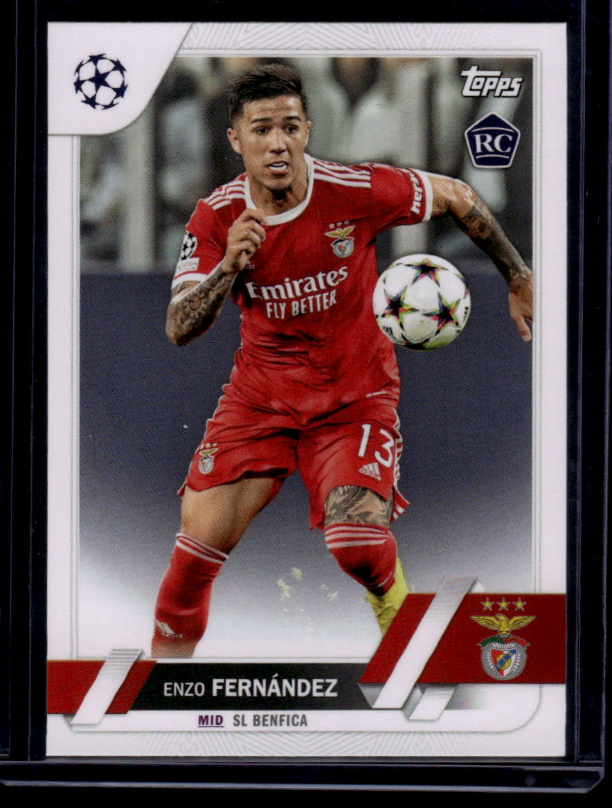 2022-23 Topps UEFA Club Competitions #158 Enzo Fernández