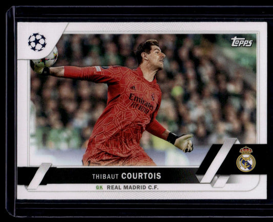 2022-23 Topps UEFA Club Competitions #63 Thibaut Courtois