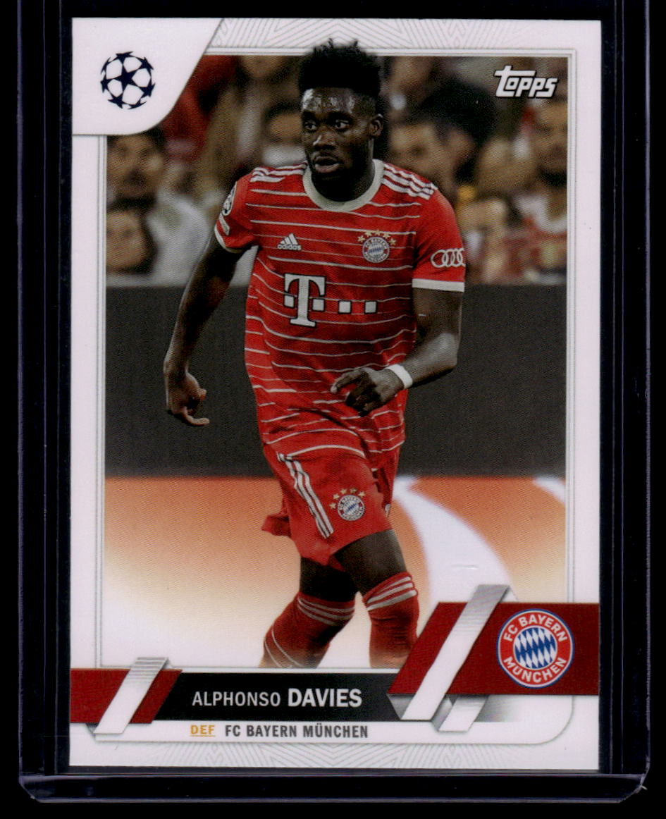 2022-23 Topps UEFA Club Competitions #162 Alphonso Davies