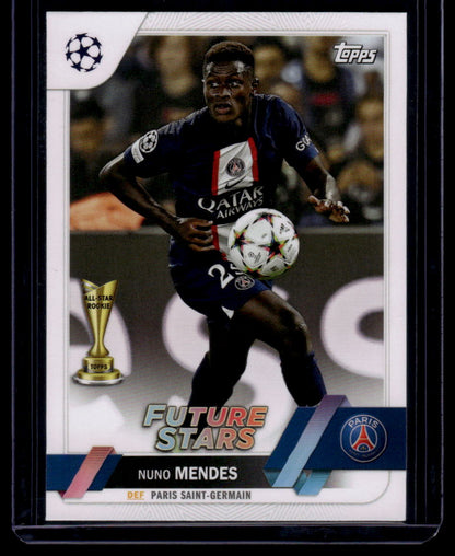 2022-23 Topps UEFA Club Competitions #26 Nuno Mendes