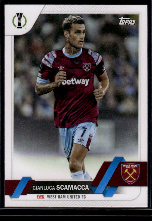 2022-23 Topps UEFA Club Competitions #94 Gianluca Scamacca