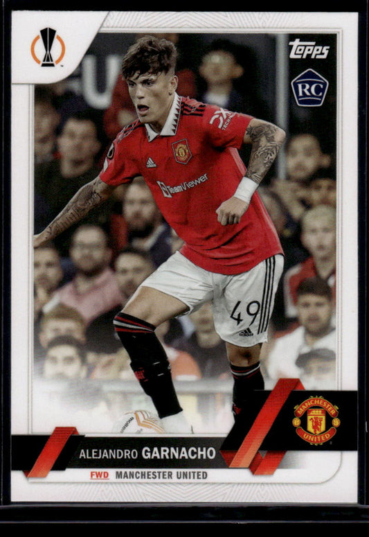 2022-23 Topps UEFA Club Competitions #50 Alejandro Garnacho