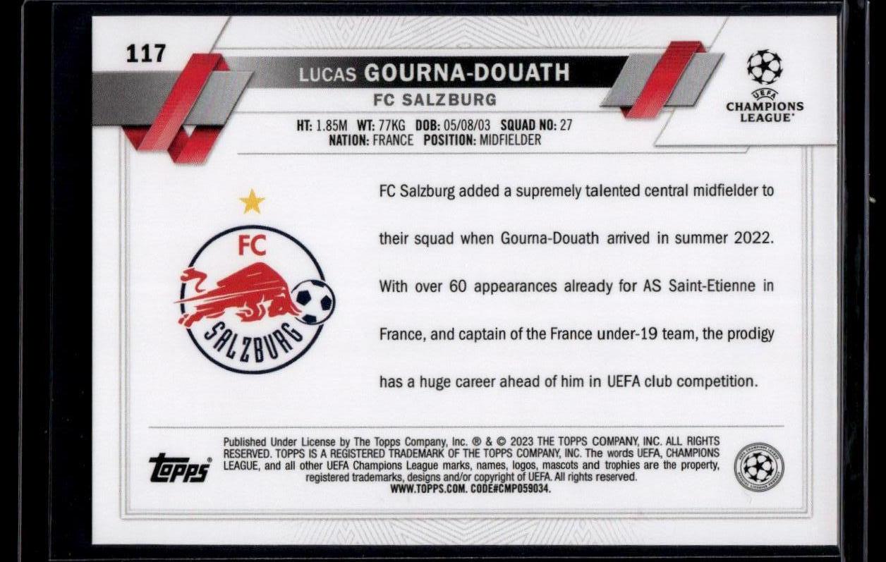 2022-23 Topps UEFA Club Competitions #117 Lucas Gourna-Douath