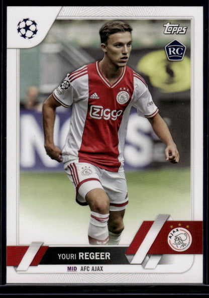 2022-23 Topps UEFA Club Competitions #179 Youri Regeer