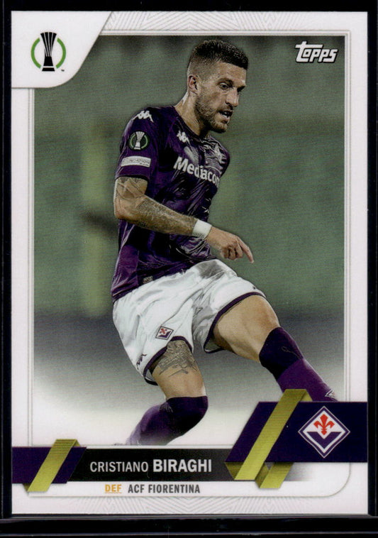 2022-23 Topps UEFA Club Competitions #89 Cristiano Biraghi