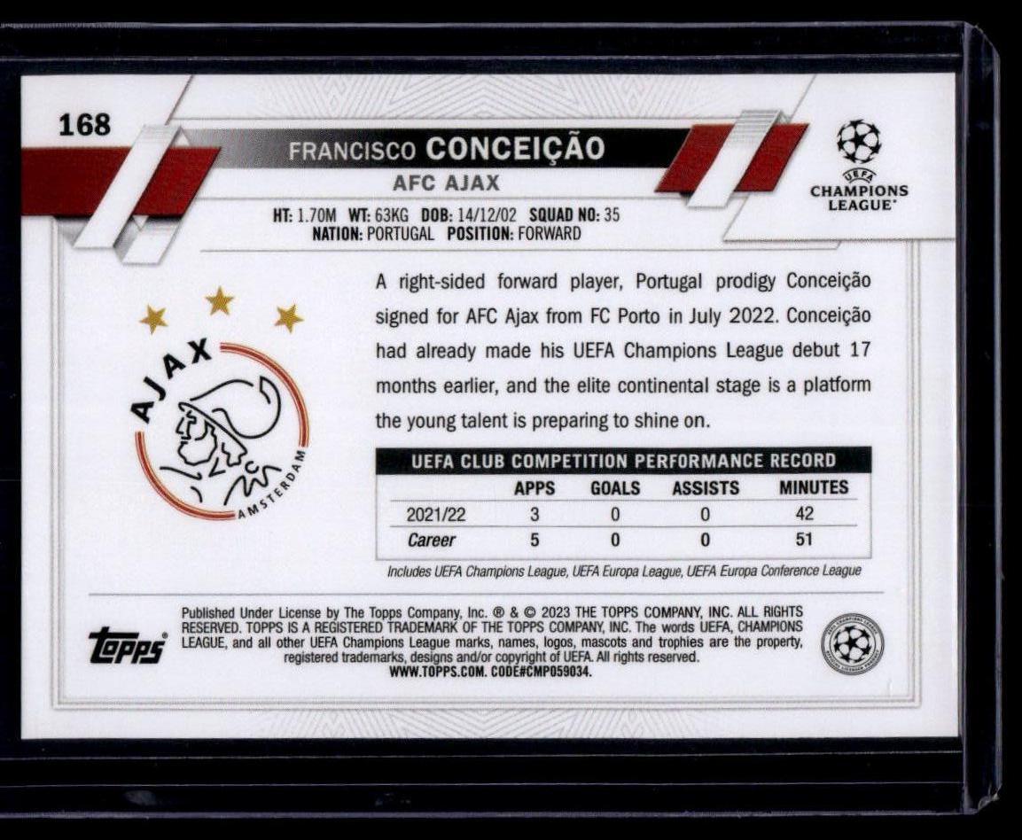 2022-23 Topps UEFA Club Competitions #168 Francisco Conceição