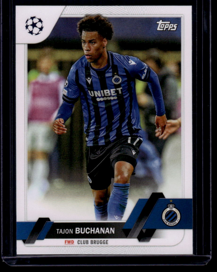 2022-23 Topps UEFA Club Competitions #44 Tajon Buchanan