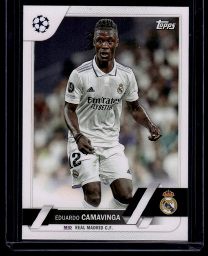 2022-23 Topps UEFA Club Competitions #12 Eduardo Camavinga