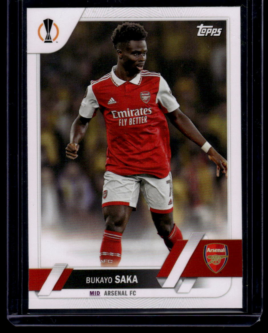 2022-23 Topps UEFA Club Competitions #25 Bukayo Saka