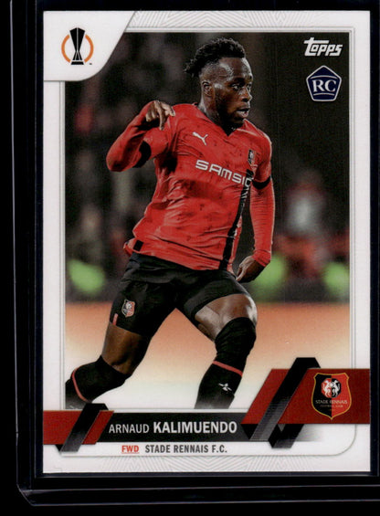 2022-23 Topps UEFA Club Competitions #195 Arnaud Kalimuendo