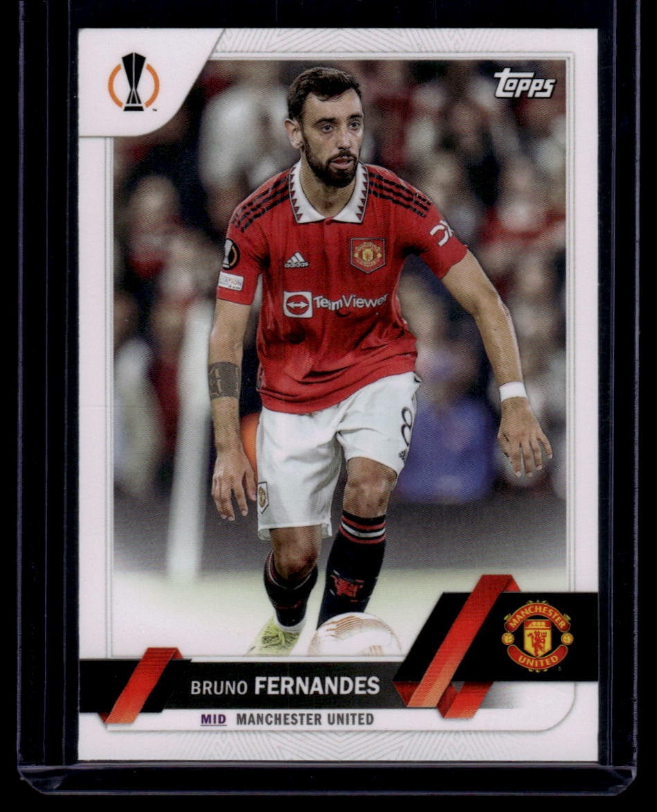 2022-23 Topps UEFA Club Competitions #8 Bruno Fernandes