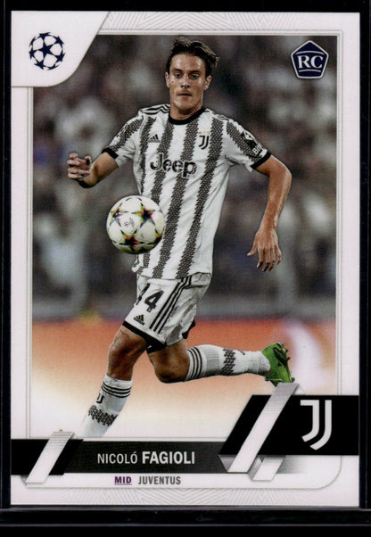 2022-23 Topps UEFA Club Competitions #53 Nicoló Fagioli