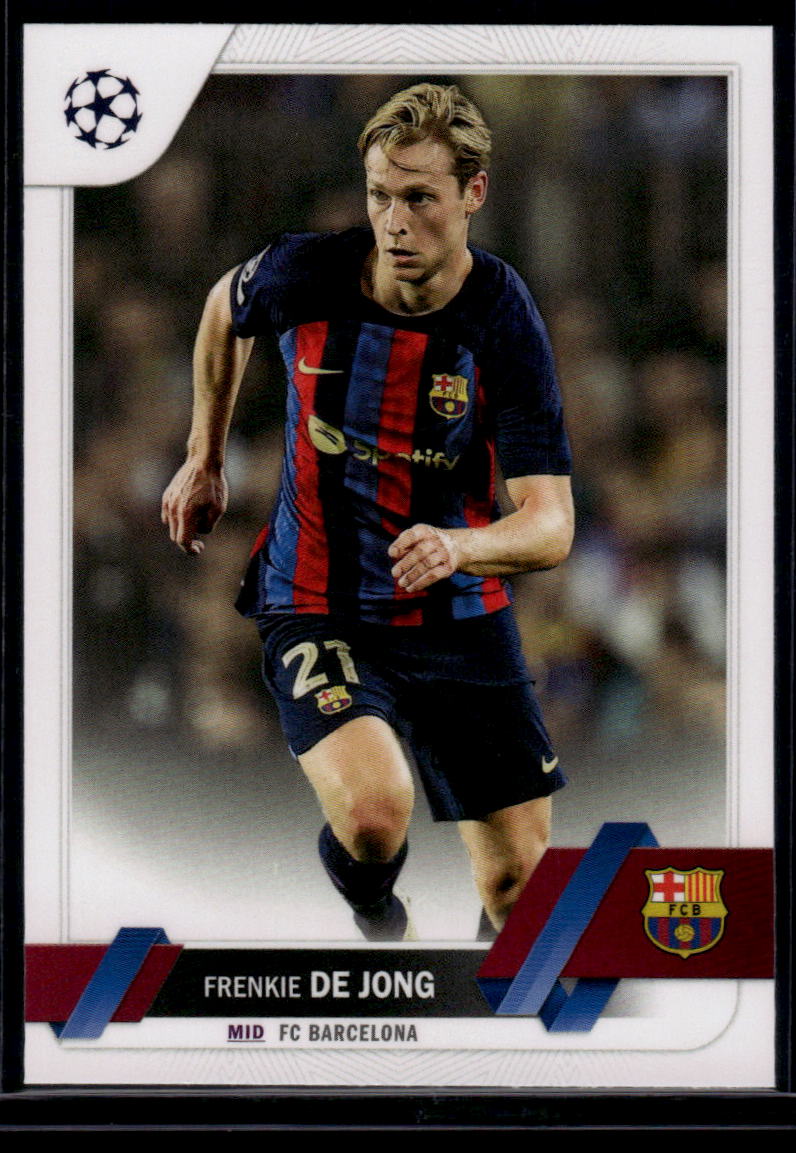 2022-23 Topps UEFA Club Competitions #30 Frenkie de Jong