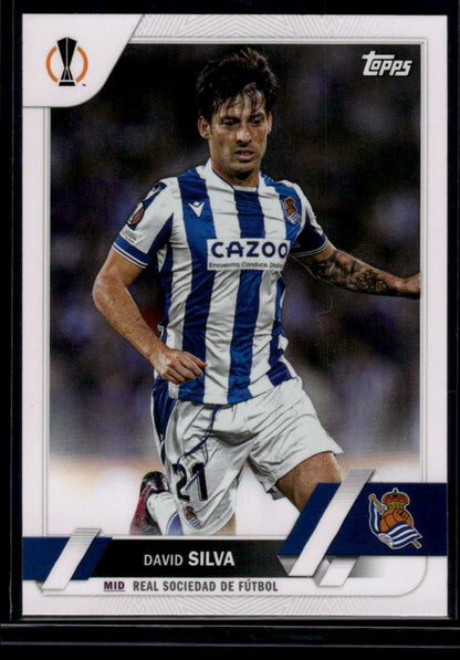 2022-23 Topps UEFA Club Competitions #154 David Silva