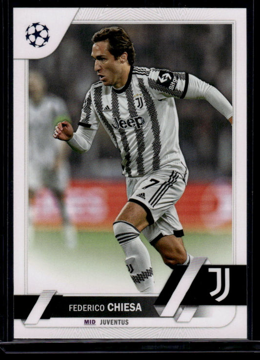 2022-23 Topps UEFA Club Competitions #83 Federico Chiesa