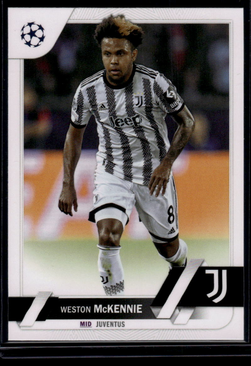 2022-23 Topps UEFA Club Competitions #115 Weston McKennie